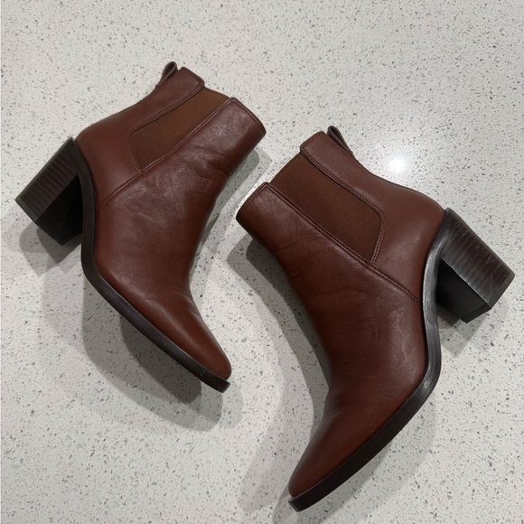 Madewell Rich Brown Ankle Booties - Picture 6 of 10